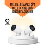 Beruflic 10.000 Oyun Destekli, Çift Kollu 4K Projeksiyon – Hdmı, Usb, Aux, Ethernet Yok - Renkli