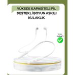 Beruflic 100 Saat Pil Ömrü Boyun Askılı Bluetooth Kablosuz Kulaklık