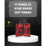 Beruflic 17 Parçalık Profesyonel Manikür Seti – Paslanmaz Çelik