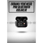 Beruflic 2.nesil Pro Ekranlı Sesli Görüşme Yapabilen Kablosuz Bluetooth Kulaklık - Çok Renkli