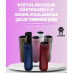 Beruflic 250ML LED Ekranlı Paslanmaz Çelik Akıllı Termos - Renkli - 0 - 249 ml