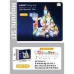 Beruflic 7.5cm Işıklı Manyetik Blok 86 Parça - 1