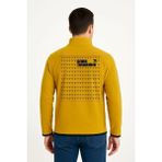Beruflic Arka Polar Kazak Dik Yaka - Sarı - 2XL