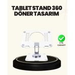 Beruflic Ayarlanabilir Şeffaf Tablet Standı Kaymaz Silikon Tabanlı - Renkli - standart