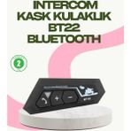 Beruflic Bluetooth 5.0 Edr Kask Kulaklık Yüksek Ses Kalitesi ve Gürültü Önleme - Renkli - standart