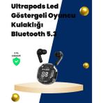 Beruflic Bluetooth 5.3 Kablosuz Kulaklık 30MM Sürücü LED Ekranlı Mikrofonlu - Çok Renkli