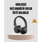 Beruflic Bluetooth Kablosuz Kulak Üstü Kulaklık Katlanabilir Konforlu ve Şık Tasarımlı - Çok Renkli