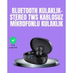 Beruflic Bluetooth Kulaklık Tws Yüksek Ses Kaliteli Kesintisiz Dijital Göstergeli Kulaklık - Çok Renkli