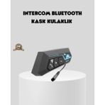 Beruflic BT22 Kask Içi Bluetooth Kulaklık Hızlı Eşleşme ve Gürültü Önleyici Mikrofon - Renkli - standart