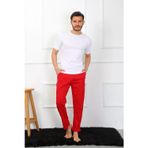 Beruflic Erkek Pamuk Kırmızı Tek Alt Pijama