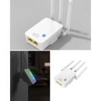 Beruflic Ev ve Ofis Için Wifi Güçlendirici Wps Düğmeli Güvenli Tekrarlayıcı - Renkli - standart