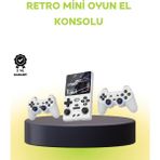 Beruflic Geniş Ekranlı Taşınabilir Retro Oyun Konsolu - 1. Kol Oyun Konsolu - Renkli