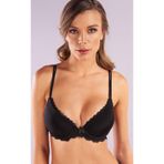 Beruflic Glorin Foam Cup Push Up Bra,siyah Renk Straplez Konforlu Ve Şık Sütyen