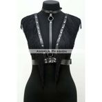 Beruflic Püskül Ve Deri Büstiyer Harness, Püsküllü Clubwear, Deri Büstiyer - Brf767