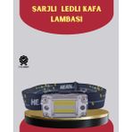 Beruflic Şarj Edilebilir LED Kafa Feneri 215 Lümen Xpe Cob Güçlü Aydınlatma - Renkli - standart