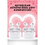 Beruflic Sevgiliye Hediye Çift Kulaklığı Yeni Nesil Pro Kulaklık Sevgililer Gününe Özel Kampanya - Çok Renkli
