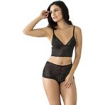 Beruflic Siyah Bralet Dantelli Sütyen Takım 2' Li - 6510