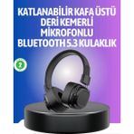 Beruflic Uzun Süreli Rahat Kullanım Için Kablosuz Bluetooth Kulaklık - Çok Renkli