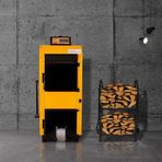 Berussa BRS-25 29 Kw 25.000 k/cal Manuel Katı Yakıtlı Kazan Pompa ve Fan Dahil