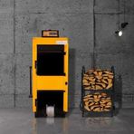 Berussa BRS-40 49 Kw 40.000 k/cal Manuel Katı Yakıtlı Kazan Pompa ve Fan Dahil