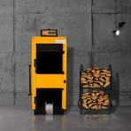 Berussa BRS-60 70 Kw 60.000 k/cal Manuel Katı Yakıtlı Kazan Pompa ve Fan Dahil