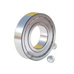 BERWENNY SUOFEILAIMU-EU 1PC P2 High Speed Motor Bearing 6000/6001/6002/6003/6004/6005/6006 ZZ/2RS/C3 Deep Groove Ball Bearings (Color : P2, Size : 6005-ZZ)
