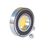BERWENNY SUOFEILAIMU-EU 1PC P4 High Speed Bearing 6200/6201/6202/6203/6204/6205/6206/6207-2Z/2RS/Open Deep Groove Ball Bearings (Size : 6204-2RS/P4)