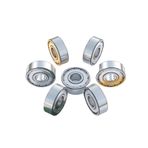 BERWENNY SUOFEILAIMU-EU 8PCS P4/P5 Miniature High Speed Bearing 607/608/629/6000/6200/6201 ZZ/2RS Deep Groove Ball Bearings for Power Tools (Size : 607-2RS/P5)
