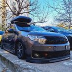 Bes Tuning Dacia Sandero 2009-2020 Uyumlu Evrensel 2 Parça Astra H Model Ön Ek Tampon Dili Lip Esnek Karlık