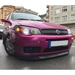 Bes Tuning Fiat Albea 2002-2013 Uyumlu Evrensel 2 Parça Astra H Model Ön Ek Tampon Dili Lip Esnek Karlık