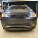 Bes Tuning Ford C-Max 2003-2007 Uyumlu Evrensel 2 Parça Astra H Model Ön Ek Tampon Dili Lip Esnek Karlık