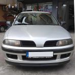 Bes Tuning Mitsubishi Carisma 1998-05 Uyumlu Evrensel 2 Parça Astra H Model Ön Ek Tampon Dili Lip Esnek Karlık
