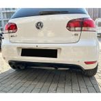 Bes Tuning Volkswagen Golf 6 Gtı Difüzör (Plastik) 2009-2012 Parlak Siyah