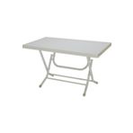 Besa Plastik Katlanır Masa 70X120 Kırık Beyaz