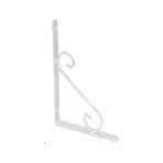 Beşel Ferforje Raf Altı Beyaz 13,5X19 Cm 2Adet