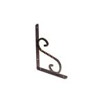 Beşel Ferforje Raf Altı Raf Demiri Parlak Bakır 1 Adet 15,5X11,5X1,4 Cm No:1