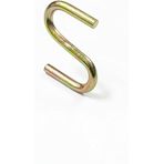 Beşel Gold S Kanca Seti - 100 Adet, Çok Amaçlı Metal Askı, Mutfak Gereçleri, Gardırop ve Banyo Düzenleyici, Şık Pirinç Görünümlü Dayanıklı Çelik Kanca (5 cm, BÜYÜK S)