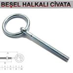 Beşel Halkalı Civata M6