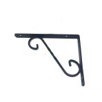 Beşel Siyah Ferforje Raf Altı 150X200 Mm - 4 Adet