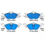 Beşer 3762 Fren Balatası Ön Astra G 98-