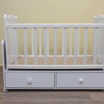 Beşik Bebek 12663 Sallanır Parlak beyaz 60*100 sağlığa zarar vermeyen Ürün