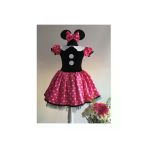 Beşik Kostüm Kız Çocuk Pembe Mini Mouse Kostümü