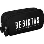 Beşiktaş 1903 Baskılı Lisanslı Siyah Kalemlik 24333 Okul Kalem Çantası - Şeker Pembe