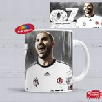 Beşiktaş Baskılı Porselen Kupa Bardak
