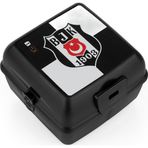 Beşiktaş Bjk 1903 Logo Desenli 4 Bölmeli Çatal Kaşıklı Beslenme Kabı