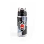 Beşiktaş BJK Logolu Lisanslı Okul Suluğu, 500 ml, Pipetli Düğmeli Koruyucu Kapaklı, Çok Renkli