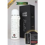 Beşiktaş DEKOMUS İLE LİSANSLI BEŞİKTAŞ 650 ML BARDAKLI ÇELİK TERMOS "ÖZEL KUTULU COMFORT KALEM HEDİYELİ