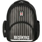 Beşiktaş İnce Çubuk Desenli Üç Gözlü Erkek Çocuk Okul Ve Günlük Sırt Çantası - Me25352