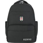 Beşiktaş Laptop Bölmeli 3 Bölmeli Voyager Okul Sırt Çantası Siyah (25330)