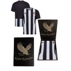 Beşiktaş Lisanslı Çubuklu Forma Hediyelik Ahşap Kutulu Kara Kartalım